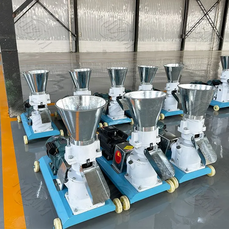 מכונת גלולות הזנת בעלי חיים בחקלאות